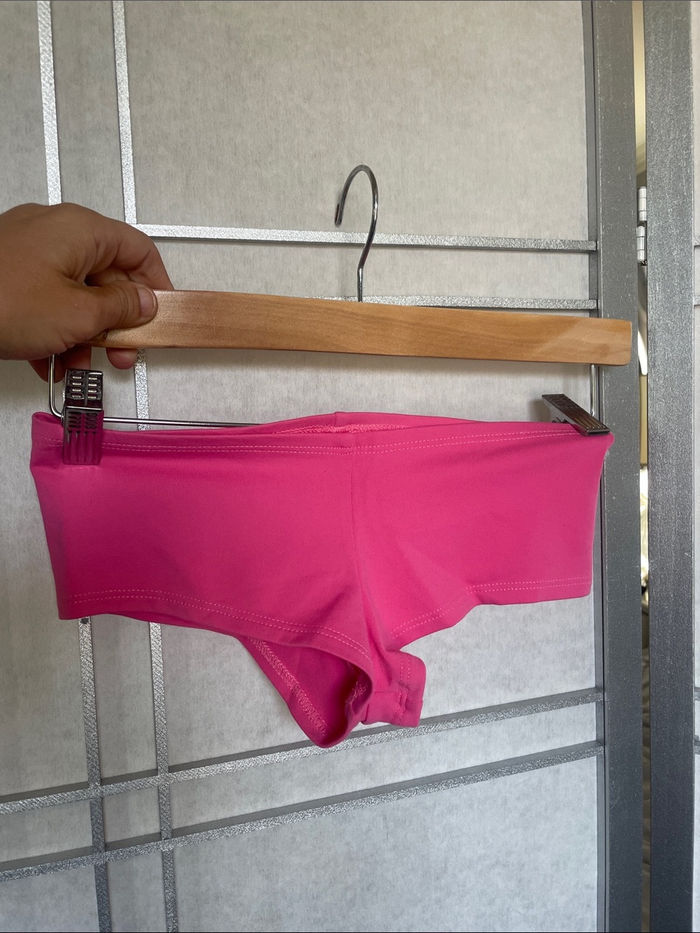Elisabetta Rogiani Pink Booty Shorts | Fitness Photoshoot Activewear | S